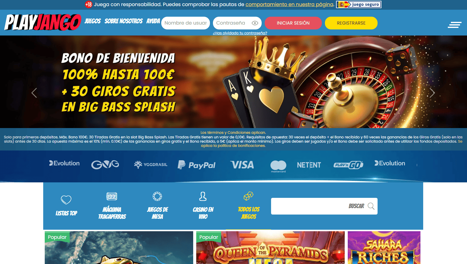 PlayJango Casino